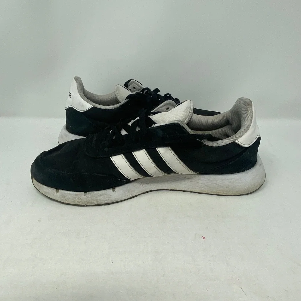Adidas V Racer 2.0 Mens Sneakers Black White FZ0958 Low Top Shoes Size 10